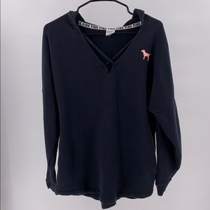 Pink Victoria’s Secret Black sweater